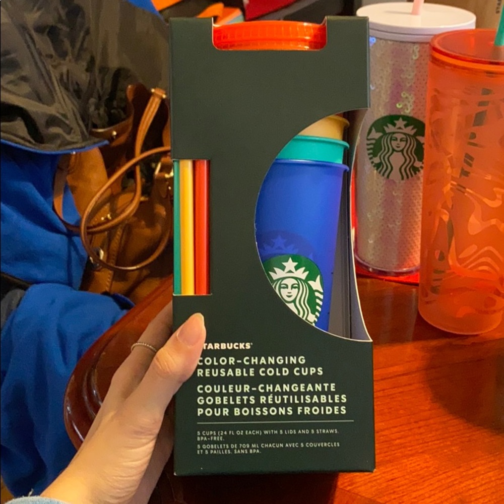 Starbucks Reusable Color Changing Cold Cups 2020